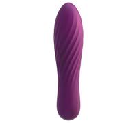 Tulipano Svakom - Mini Vibratore Ricaricabile in Stile Bacchetta (Viola)