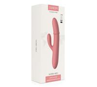 Svakom Vibratore Mora Neo Interattivo a spinta stimolatore clitorideo 19,5 cm Rosa Pesca