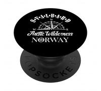 Svalbard - Arctic Wilderness Norway - Bussola Avventura PopSockets PopGrip Adesivo