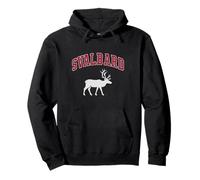 Svalbard Norway Travel Cruise Arctic Renna Polo Nord Felpa con Cappuccio