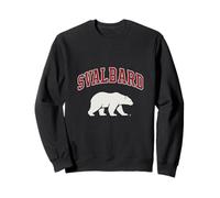 Svalbard Norway Travel Cruise Gift Orso Polare Polo Nord Felpa