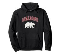 Svalbard Norway Travel Cruise Gift Orso Polare Polo Nord Felpa con Cappuccio