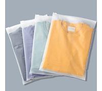 Svaldo Sacchetti di imballaggio per camicie, 50 sacchetti richiudibili in plastica e poliestere da 28 x 38 cm, per imballare vestiti, camicie, jeans, pantaloni, magliette, sacchetti con chiusura lampo