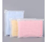 Svaldo Sacchetti Vestiti Viaggio, 25 Pezzi 20 * 14cm Buste con Chiusura, Sacchetti Plastica Richiudibili per Calzini, Sacchetti da Viaggio Smerigliato per Cosmetico (con Fori di Sfiato)