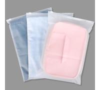 Svaldo Sacchetti Viaggio, 100 Pezzi 25 * 35cm Buste con Zip per Indumenti, Sacchetti Plastica Richiudibili per Vestiti, Documenti, Gioielli (con Fori di Sfiato)