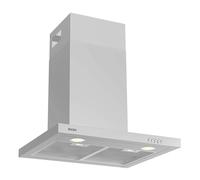 Svan Campana Extractora Tipo T 60cm Inox SCPT601AIX. Potencia 233m3/h, Tiro Doble, 3 Velocidades, Control Manual, Filtro apto para Lavavajillas