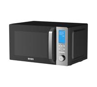 Svan Microondas 26 Litros Libre instalación Libre instalación Convección Negro SVMW270CVN. 900W, 20 Programas, Modo Descongelación, Revestimiento Interior, Fácil Limpieza, Temporizador 95min.