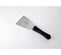 Svanera Spatola Triangolare professionale - Raschietto Tagliapasta con manico, lama in acciaio inox, manico in Polipropilene, per Pizzeria e Pasticceria 10 cm