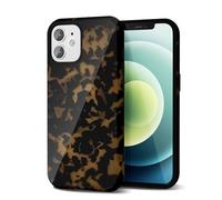 Svanove Custodia Con Stile di Conchiglia di Tartaruga per l'iPhone 12/ iPhone 12 Pro, Design di Motivo Animale Con Motivo di Ambrosia, Retro e di Lusso, Copertura in Plastica Resistente