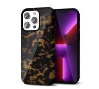 Svanove Custodia Con Stile di Conchiglia di Tartaruga per l'iPhone 13 Pro, Design di Motivo Animale Con Motivo di Ambrosia, Retro e di Lusso, Motivo Stylish Y2K, Copertura in Plastica Resistente