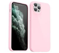Svanove Custodia in silicone per iPhone 11 Pro Max, lucida e morbida gomma gel gelatina protettiva in plastica semplice tinta unita custodia per telefono per donne ragazze, sottile flessibile antiurto