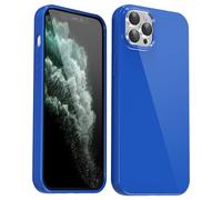 Svanove Custodia in silicone per iPhone 11 Pro Max, lucida in morbido gel di gomma gelatina, graziosa custodia protettiva in plastica semplice, per donne e ragazze, sottile e flessibile antiurto TPU