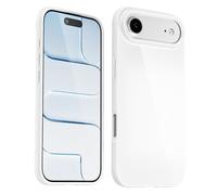 Svanove Custodia in silicone per iPhone 17 Air, lucida e morbida gomma gel gelatina protettiva in plastica semplice tinta unita custodia per telefono per donne e ragazze, sottile e flessibile antiurto