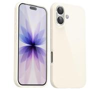 Svanove Custodia in silicone per iPhone 17, in gel di gomma morbida lucida gelatina carina protettiva in plastica semplice semplice custodia per telefono per donne ragazze, sottile flessibile antiurto
