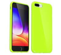 Svanove Custodia in silicone per iPhone 7 Plus/8 Plus, in morbido gel di gomma lucida, graziosa custodia protettiva in plastica semplice e semplice, custodia per telefono per donne e ragazze, sottile