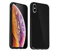 Svanove Custodia in silicone per iPhone X/XS, lucida e morbida, in gel di gomma morbida gelatina, graziosa custodia protettiva in plastica semplice per telefono per donne e ragazze, sottile