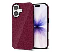 Svanove Custodia per telefono con stampa ghepardo per iPhone 17 custodia da ragazza, graziosa custodia leopardata per donne, design di lusso alla moda retrò con stampa animale, modello estetico Y2k