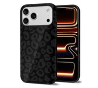 Svanove Custodia per telefono con stampa ghepardo per iPhone 17 Pro, custodia leopardata carina da donna, design di lusso alla moda retrò con stampa animale, modello estetico Y2k custodia in plastica