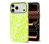 Svanove Custodia per telefono con stampa ghepardo per iPhone 17 Pro, custodia leopardata carina per donne, design di lusso alla moda retrò con stampa animale, modello estetico Y2k cover in plastica