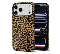 Svanove Custodia per telefono con stampa ghepardo per iPhone 17 Pro Max, custodia leopardata carina da donna, design di lusso alla moda retrò con stampa animale, modello estetico Y2k custodia in