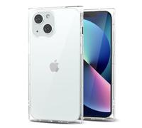 Svanove Custodie per iPhone 13 Trasparente Quadrato, Quadrato Rettangolo Custodia per Telefono Protezione per Fotocamera, Sottile Silicone Antiurto Guscio Morbido, Trasparente