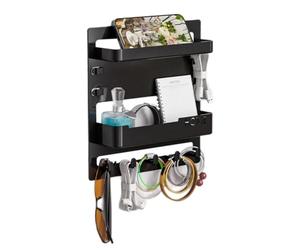 Svantaggi sospeso, organizer per letto da ospedale, scaffale sospeso, da parete, per soggiorno, montaggio a parete, per organizzare gli accessori notturni, con ganci