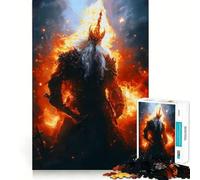 Svarog - Dio slavo - Puzzle da 1000 pezzi per adolescenti, gioco cognitivo, svago rilassante, assemblaggio di motivi, opera d'arte 50x75cm