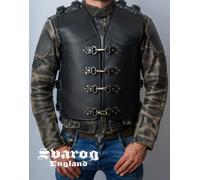 Svarog Heavy Duty 4-7 Mm Buffalo Leather Biker Club Vest Cut Harley Davidson