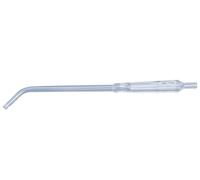 SVAS BIOSANA 28173 Cannula Yankauer con Punta Aperta e Tubo di Aspirazione, 25cm Tubo, Sterile, Confezioni da 50