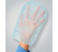 Svas Biosana MANOPOLA SAPONATA MONOUSO SENIORCARE IN TNT VISCOSA/POLIETILENE DIMENSIONI 16X25 CM PER DETERSIONE DI PAZIENTI