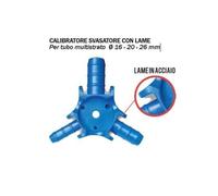 SVASATORE E CALIBRATORE PER TUBO MULTISTRATO 16-20-26