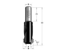CMT 521.312.11 - SVASATORE PORTAPUNTA HW Z2 S=8x25 D=3/12 LT=60 DX
