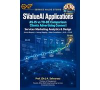 SVaueAI Applications: AS-IS vs TO-BE Comparison, Clients Advertising Connect, Services Marketing Analytics & Design.