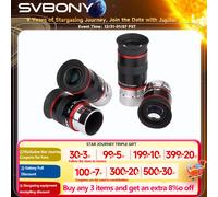 SVBONY 6/9/15/20mm Telescopio Oculare 1,25" 68 gradi UWA Set di oculari per telescopio astronomico