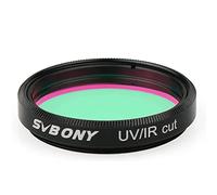 Svbony Filtro per Telescopio UV IR, Filtro Infrarosso da 1,25pollici, con Rivestimento Multiplo a Bassa Riflessione, Accessori per Telescopio per Fotografia con Fotocamera CCD