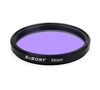 Svbony Filtro Telescopico 2", Filtro Lunare per Oculare Telescopio, Cerchio Metallico e Lente di Vetro, Ridurre l'inquinamento Luminoso per Miglioramento del Contrasto Nelle Osservazioni Lunari