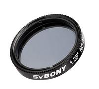 Svbony SV139 Filtro 1,25" Filtro Lunare a Trasmissione 25% per Oculare del Telescopio Riduce Luminosità Complessiva delle Superfici Lunari