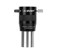 SVBONY SV216 2X Barlow Lens, 1,25" FMC 4-Elements APO Apochromatic Barlow, accessori per telescopio a doppio ingrandimento per visione planetaria e fotografia