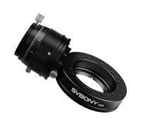 Svbony SV238 OAG(Guida Fuori Asse), Prisma di Grande Area da 8 * 14mm, Guida CNC con Spessore 12,5 mm Corpo, con Focheggiatore Elicoidale Doppio, Adattatore M54, M48, per Fotografia Astronomica