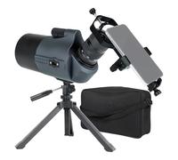 Svbony SV41Pro Mini cannocchiale Mak con adattatore SV214Pro per smartphone, 28-84 x 80 mm angolato Maksutov Spotter, oculare staccabile FMC da 1,25 pollici compatibile con fotocamera SC001 per tiro