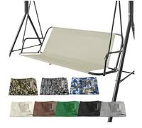 SVBVRFEEW Coprisedili Per Dondolo Da Giardino In Tessuto Oxford Copriseduta Di Ricambio Per Altalena Da Giardino Coprisedile Di Ricambio A A 2/3 Posti Impermeabile(Beige,160x58x58cm/63x22.8in)