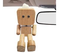 SVCEQZE Decorazione Per Cruscotto Auto - Bambola di Legno a Forma per Cruscotto | Divertente Diffusore Di Essenze Per Viaggi Regali Casa
