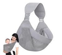 SVCEQZE Fascia porta bebè, fascia porta bebè | porta bebè traspirante,Imbracatura ergonomica per bambini con cinghia regolabile, morbido sedile imbottito, perfetta per le passeggiate all'aperto dei