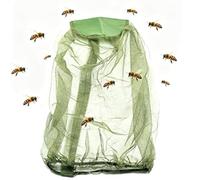 SVCEQZE Rete Antimosche Per La Testa | Riutilizzabile Traspirante Con Cordino Elastico | Cappuccio a Rete Testa | per Passeggiate Escursionismo Pesca Campeggio Avventura all'aperto Uomo e Donna
