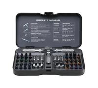 SVCEQZE Set di cacciaviti - inserti magnetici di precisione con manico rimovibile e scatola di immagazzinaggio, strumento di precisione per il fai da te per computer, occhiali, PC, bicicletta, mobili