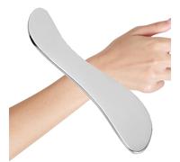 SVCEQZE Strumento per massaggio raschiante, strumento Guasha per il corpo, Strumenti per il massaggio dello strumento per raschiare i muscoli, Raschietto muscolare in acciaio inossidabile, raschietto