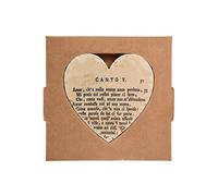 SVE Stoneheart Cuore di Pietra, Marmo, Canto V, 10x10x2 cm