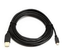 SvediTec Cavo USB adatto per fotocamera digitale Sony Alpha 6000, cavo dati - placcato oro - lunghezza 5 m
