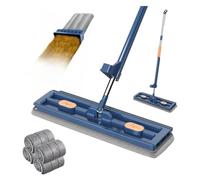 SVEEPA - Detergente autopulente per pavimenti, mocio per pavimenti Micro Duo, rivestimento in microfibra per piastrelle e laminato (1 mocio + 2 panni)