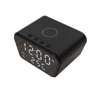 Sveglia 15W Caricabatterie Intelligente Ora Calendario Temperatura Display5664